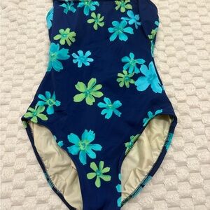 Land’s End One-Piece‎ Floral Swimsuit